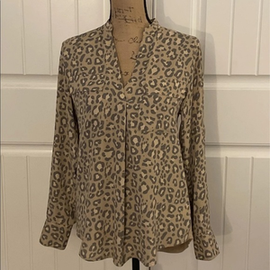 Women’s Leopard Print Blouse‎